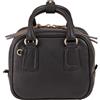 DUDU Borsa Bauletto Donna in Pelle con Tracolla Regolabile, Elegante e Compatta, Borsa a Mano e Spalla con Cerniera Zip Nero