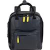 DUDU Zaino in Pelle Uomo Donna - Zainetto Casual Unisex Elegante e Compatto, 6,5 Litri, con Tasca Frontale e Scomparto Tablet, Perfetto per Lavoro, Viaggio e Tempo Libero Navy
