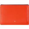 DUDU Custodia PC 13 Pollici in Morbida Pelle, Sleeve Protettiva Colorata Laptop Notebook Macbook 13" Bicolore Design Sottile Zucca