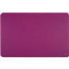 DUDU Sottomano Scrivania Ufficio in Pelle Bicolore CM 61x40, Double-Face Arrotolabile, Antiscivolo Morbido Senza Cuciture Fucsia