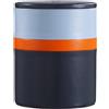 DUDU Barattolo con Coperchio di Design da Casa da Scrivania Ufficio 11x14cm, Portaoggetti Multicolore Svuotatasche Versatile Navy