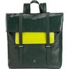 DUDU Zaino Colorato in Pelle da Uomo Donna, Zaino Grande Morbido 14L Multitasche Design Sportivo Casual Mangrove