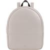 DUDU Zainetto Donna Colorato Estivo in Pelle Morbido Zaino Multicolor con Doppia Cerniera Zip Grigio perla