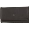 DUDU Portachiavi Classico in Vera Pelle Uomo Donna Multicolore a 6 Ganci Coffee brown