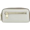 DuDu Portachiavi unisex colorato in vera pelle vitello firmato DUDU Grigio perla