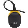 DUDU Custodia per Apple AirTag con Laccetto in Vera Pelle Colorata, Ideale per Borsa, Zaino, Valigia e Accessori Nero