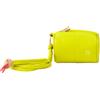DUDU Custodia Porta Auricolari Apple AirPods in Vera Pelle con Laccio da Collo, Mini Cilindro a Cerniera per AirPods Elegante Sicuro Colorato Lime