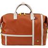DUDU Borsone in Pelle per Tennis Palestra, 28 Litri, Edizione Limitata, Tracolla Staccabile, Chiusura a Cerniera, Weekender per Viaggi, Borsa Sportiva Pelle Cannella