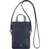DUDU Borsa a Tracolla per Cellulare in Vera Pelle, Porta Smartphone da Collo da Spalla Elegante, Borsettina per Telefono Colorata Navy