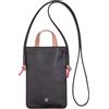 DUDU Borsa a Tracolla per Cellulare in Vera Pelle, Porta Smartphone da Collo da Spalla Elegante, Borsettina per Telefono Colorata Nero rosa