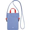 DUDU Borsa a Tracolla per Cellulare in Vera Pelle, Porta Smartphone da Collo da Spalla Elegante, Borsettina per Telefono Colorata Blu pastello