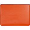 DUDU Custodia in Pelle per MacBook Air e MacBook Pro 13 14 15 pollici, Custodie di Protezione per PC Portatile Borsa, Cover Laptop Sleeve M1 M2 M3 Arancio