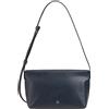 DUDU Borsa Tracolla Piccola Donna in Pelle Morbida, Borsa a Spalla, Chiusura a Cerniera, Borsetta da Sera Elegante Moda Città Fashion Navy