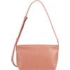 DUDU Borsa Tracolla Piccola Donna in Pelle Morbida, Borsa a Spalla, Chiusura a Cerniera, Borsetta da Sera Elegante Moda Città Fashion Rosa flamingo