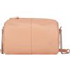 DUDU Borsa Donna Cilindrica in Pelle, Borsa a Tracolla con Catena e Pelle, Borsa a Cilindro Piccola Fashion Elegante con Cerniera Rosa cipria