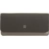 DUDU Custodia Porta Occhiali da Vista e Occhiali da Sole in Vera Pelle Morbida con Chiusura Magnetica, Astuccio Portaocchiali Colorato Coffee brown
