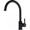 Franke 115.0626.020 Miscelatore LINA CANNA GIREVOLE Colore Nero
