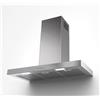 FABER 325.0631.940 CAPPA ATLANTICA NG X A90/2, Acciaio Inox, Classe C, aspirazione di 435 m3/h.