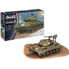 Revell 03323 M24 Chaffee - Modellino in plastica non costruita/non verniciata, scala 1:76