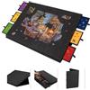 Lavievert Tavolo puzzle pieghevole e inclinabile da 2000 pezzi, con supporto e copertura progettati 2 in 1, leggero piano di puzzle in feltro con 6 cassetti colorati, tavola portatile per puzzle per