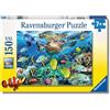 Ravensburger - Puzzle XXL Di La Barriera Corallina | Puzzle 7 Anni In Su | Puzzle Bambini Dai 7 Anni In Su | Regalo Bimbo 7 Anni Maschio E Femmina 150 Pezzi | Puzzles Per Bambini 49 X 36 Cm