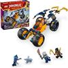 LEGO NINJAGO Arin's Ninja Off-Road Buggy giocattolo con 4 minifigure, set da costruzione per bambini con giocattolo drago dal programma televisivo NINJAGO Dragons Rising, regalo di compleanno per