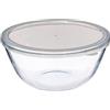 5 five simply smart 5five - Ciotola in vetro con coperchio 4,4 L - D 27 cm, ciotola per la preparazione - Per cucinare e cuocere al forno