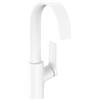 hansgrohe Vivenis Miscelatore monocomando lavabo 210 con bocca orientabile e saltarello, bianco opaco, 75030700