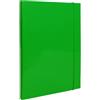 Pryma Cartella 3 Lembi con Elastico Tondo D1 26x35 cm - Cartellina Porta Documenti Rigida - Made in Italy - Perfetta per Scuola, Ufficio e Casa