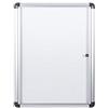 Bi-Office Bacheca Enclore Extra, Superficie Magnetica In Acciaio Laccato, Bacheca Con Anta Battente Per Interni in Alluminio, Dimensioni: 532 x 686 mm - 4xA4