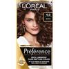 L'Oreal Paris L'Oréal Paris PREFERENCE FARBA DO WŁOSÓW 4.0 TAHITI BRĄZ - Colore Marrone Scuro Permanente Idratante per Tutti i Tipi di Capelli Adulti