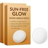 Generico Sun-Free Glow Cerotti con Microaghi per Abbronzatura Naturale 10 pezzi, Senza Sole, con DHA ed Eritrulosio, Idratanti (2 PCS)