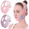 Rbleote 2 Pezzi Maschera Lifting V Line Riutilizzabile Fascia Doppio Mento Donna Raffreddamento Migliorato Cintura Sollevamento Facciale Adatto Per Pelle Del Viso Flaccida (Viola Rosa)