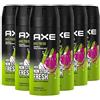 Axe Spray per il corpo Epic Fresh senza sali di alluminio, 6 x 150 ml