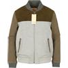 Scotch & Soda Uomo Bomber Giubbino Capra Camoscio a Spina di Pesce Imbottito M