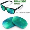 newpolar lenti di ricambio polarizzate newpolar per oakley 55 mm holbrook 009102 zaffiro
