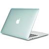 TECOOL Cover compatibile con vecchio MacBook Air 13 Pollici 2010-2017 (A1466 1369), Custodia Rigida Protettiva Sottile in Plastica Superficie Liscia, Cristallo Verde Menta