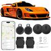 Astriva GPS tracker auto senza ABO per iOS, magnetici tracker per veicoli, moto, auto, Bluetooth Smart Air Tags per bagagli, valigetta, tracker magnetico per auto, non è un ABO per Apple dove è?