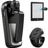 HUAJUN Anello per girare pagine con telecomando per Kindle Paperwhite, controller Bluetooth per cellulare, telecomando wireless ad anello, supporto iOS, Android e tablet con caricabatterie