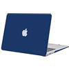 TECOOL Cover compatibile con vecchio MacBook Air 13 Pollici 2010-2017 (A1466 1369), Custodia Rigida Protettiva Sottile in Plastica Superficie Liscia, Blu Navy