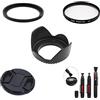 Generic SK42 40,5 mm di diametro della macchina fotografica Bundle Set Kit copriobiettivo Filtro UV Anello adattatore spazzola per Panasonic LX10 LX15 TX2 TZ100 TZ200 TZ220 ZS220 ZS200 ZS100