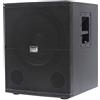 PROEL Italian Stage IS S115A - Subwoofer audio Attivo Amplificato da 700w di picco in classe AB con cono da 15 con 2 canali In-Out, Nero
