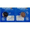 Best Price Square Renata Batteria per orologio da polso, realizzata in Svizzera, batteria all'ossido di argento, priva di mercurio, 1,55 V, lunga durata, 2 pezzi