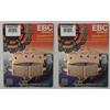 EBC Pastiglie Freno Anteriore Sinterizzate Per Benelli Tornado Tre 1130 tnt (