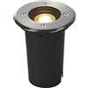 SLV SOLASTO lampada a incasso da terra, LED GU10 51 mm, IP67, rotonda, acciaio inox, GU10 max. 6W