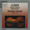 Sigiswald Kuijken Bach: Sonatas & Partitas, BWV 1001-1006, for solo violin (CD)