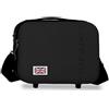 Pepe Jeans Aris Trousse Adattabile Nero 25x21x15 cm Rigido ABS 7.8L 0.8 kgs di Joumma Bags