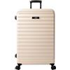 TOTTO - Valigia rigida, modello Helios, dimensioni piccole, medie o grandi (38 l, 74 l o 115 L), elevata resistenza agli urti, ruote a 360 gradi, maniglia telescopica, cinghie interne e lucchetto a 3