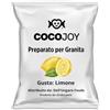Cocojoy Preparato in Polvere per Granita al Gusto Limone Busta da 620 gr Senza Glutine Senza Grassi Idrogenati Senza OGM