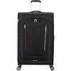 American Tourister carrello Wanderlite Spinner Exp. TSA Shadow Black nero